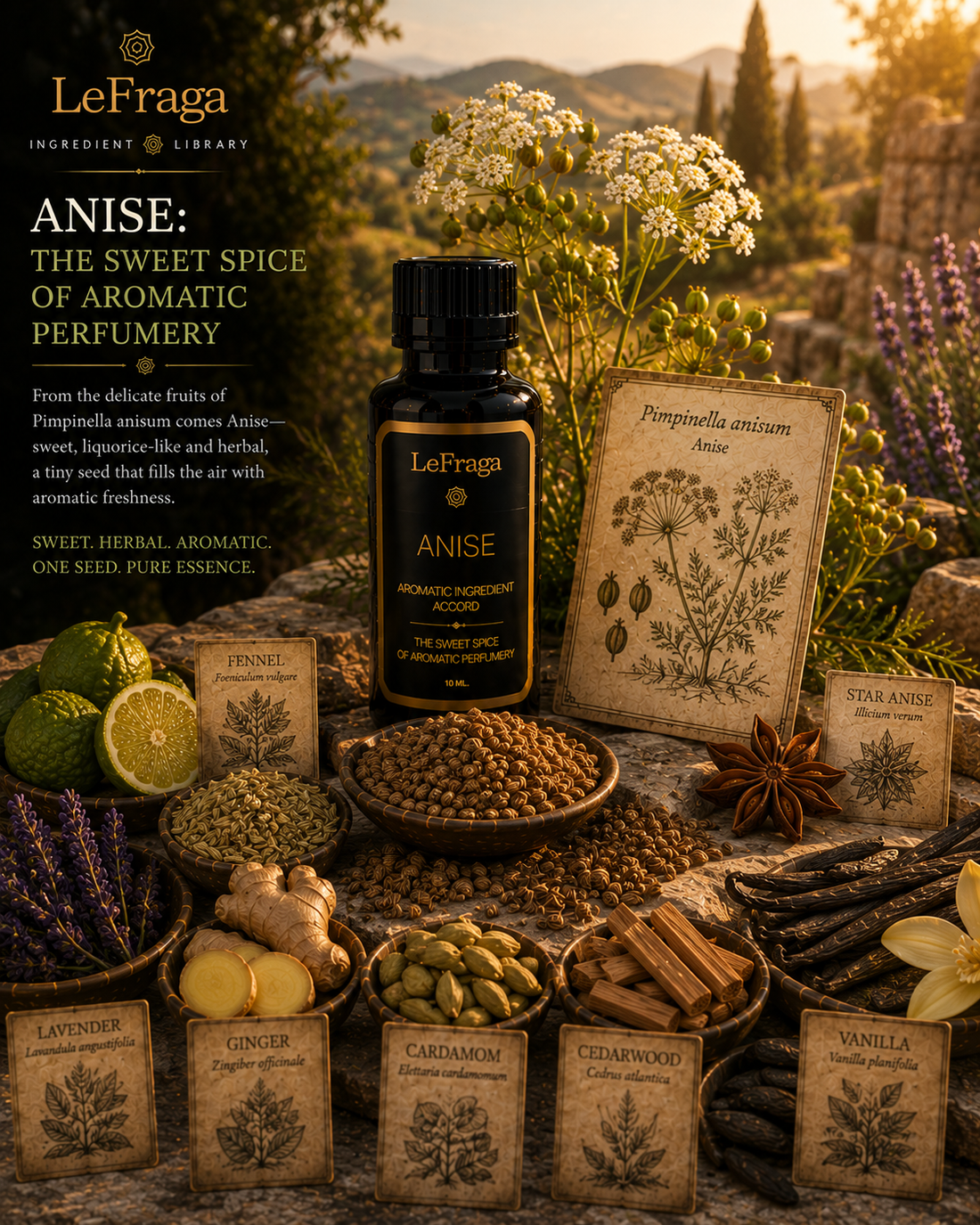 Anise: The Sweet Spice of Aromatic Perfumery