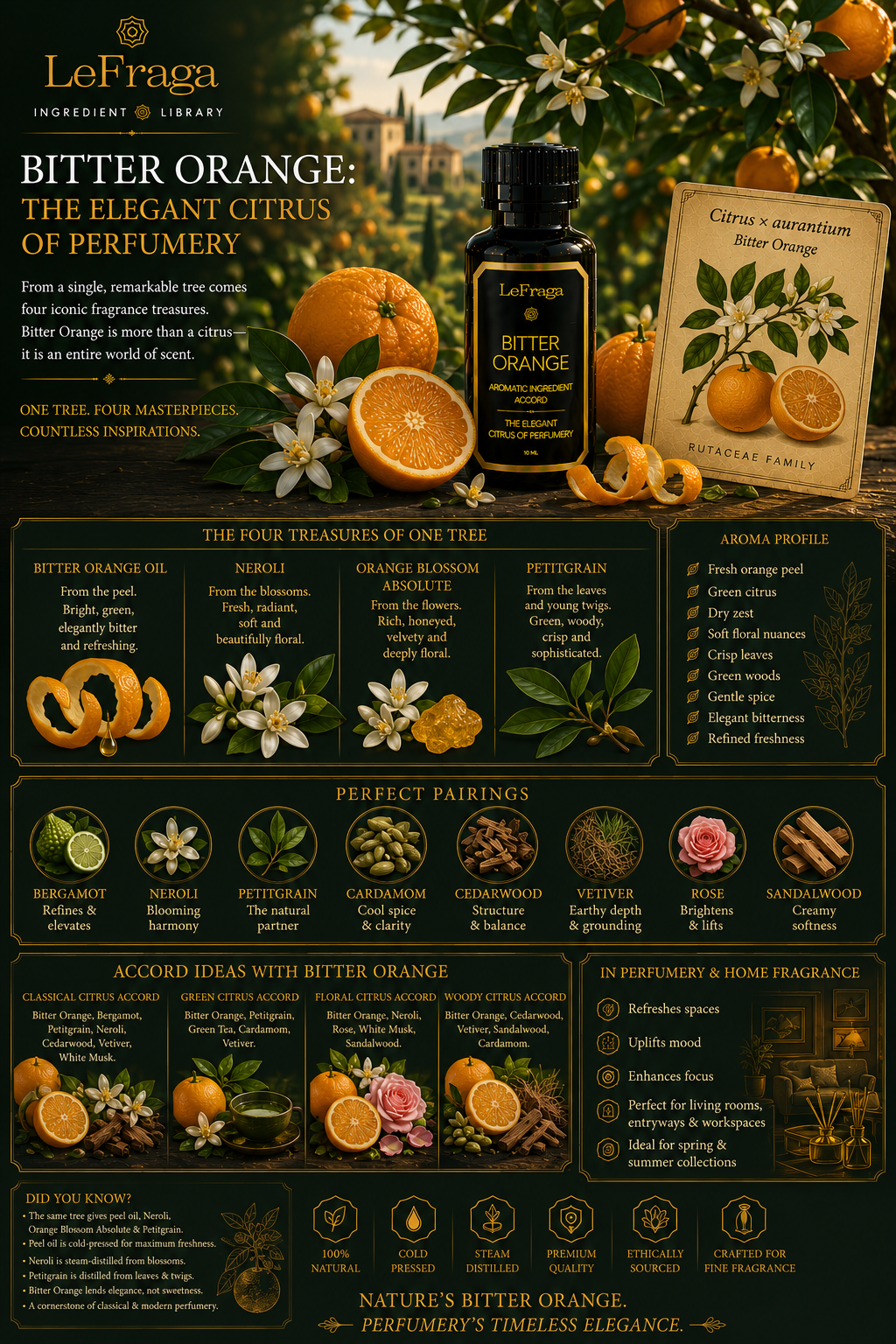 Bitter Orange: The Elegant Citrus of Perfumery