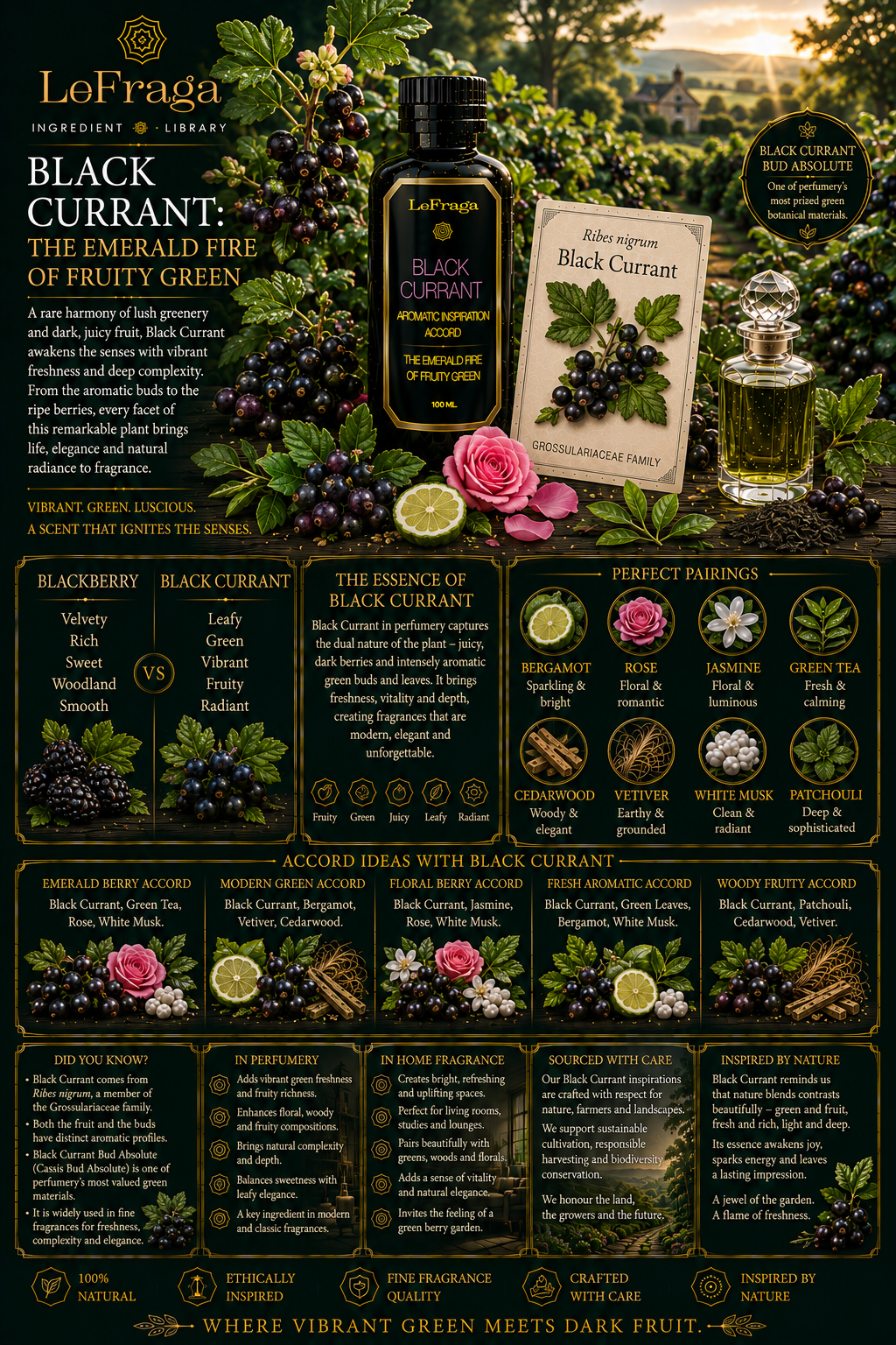 Black Currant: The Emerald Fire of Fruity Green