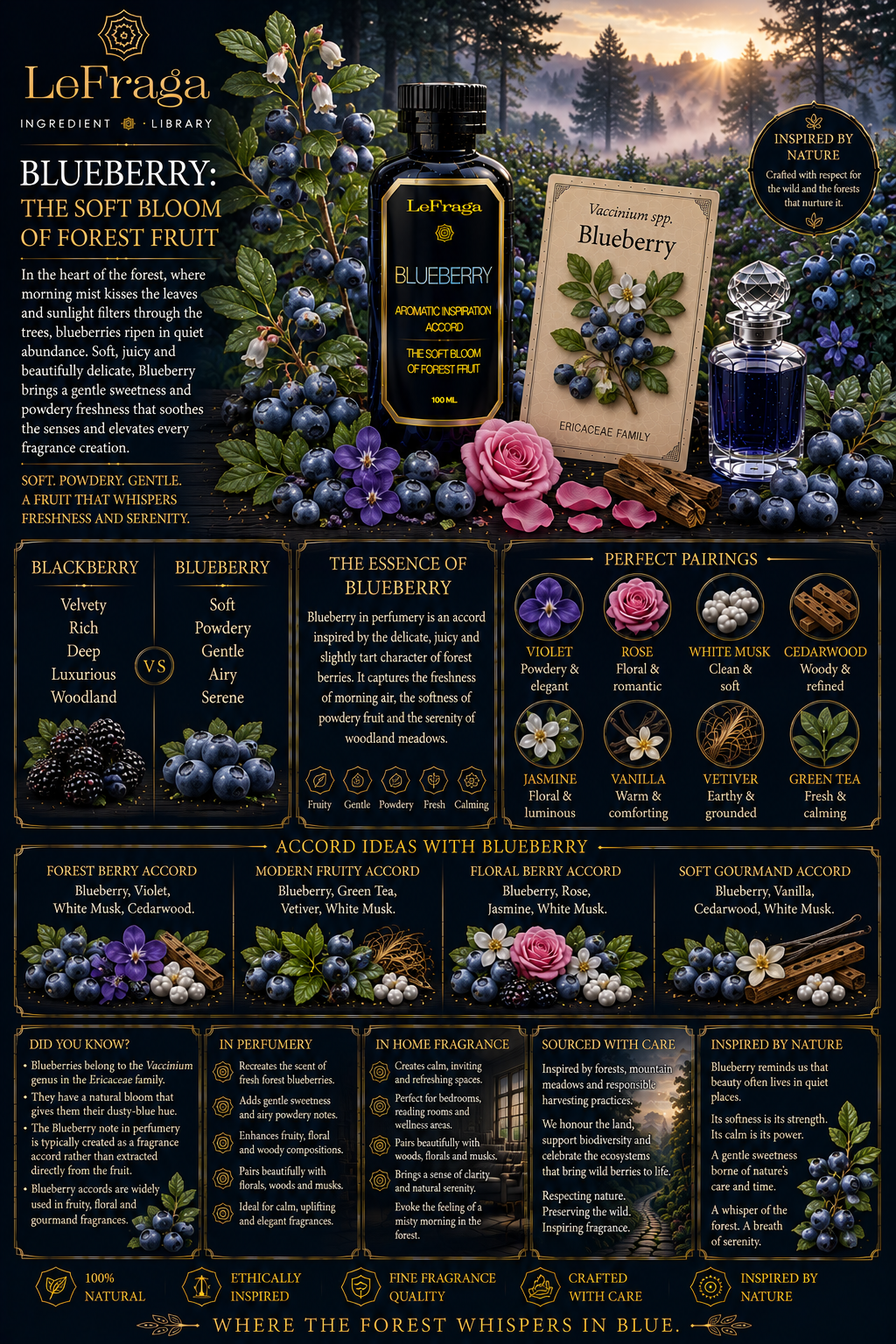 Blueberry: The Soft Bloom of Forest Fruit
