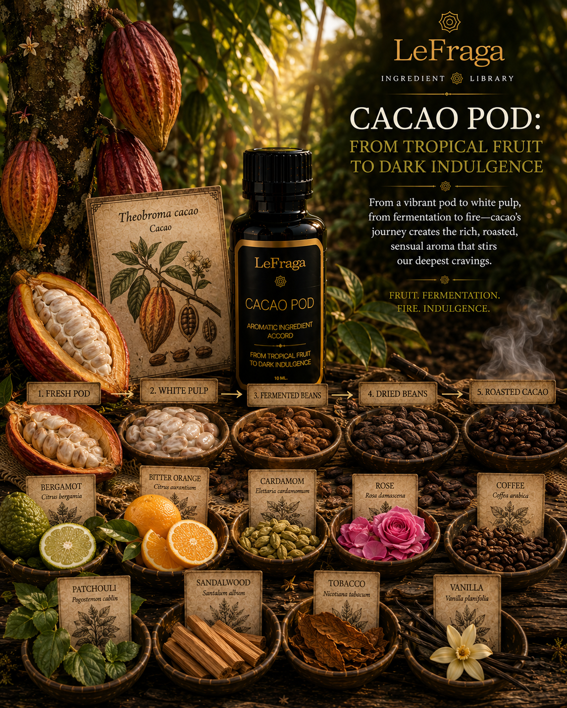 Cacao Pod: From Tropical Fruit to Dark Indulgence