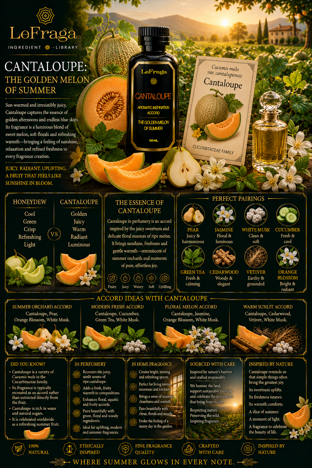 Cantaloupe: The Golden Melon of Summer