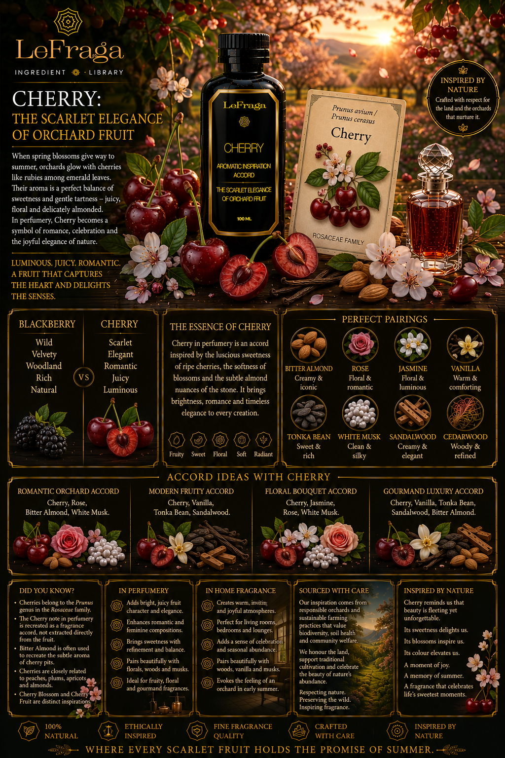 Cherry: The Scarlet Elegance of Orchard Fruit