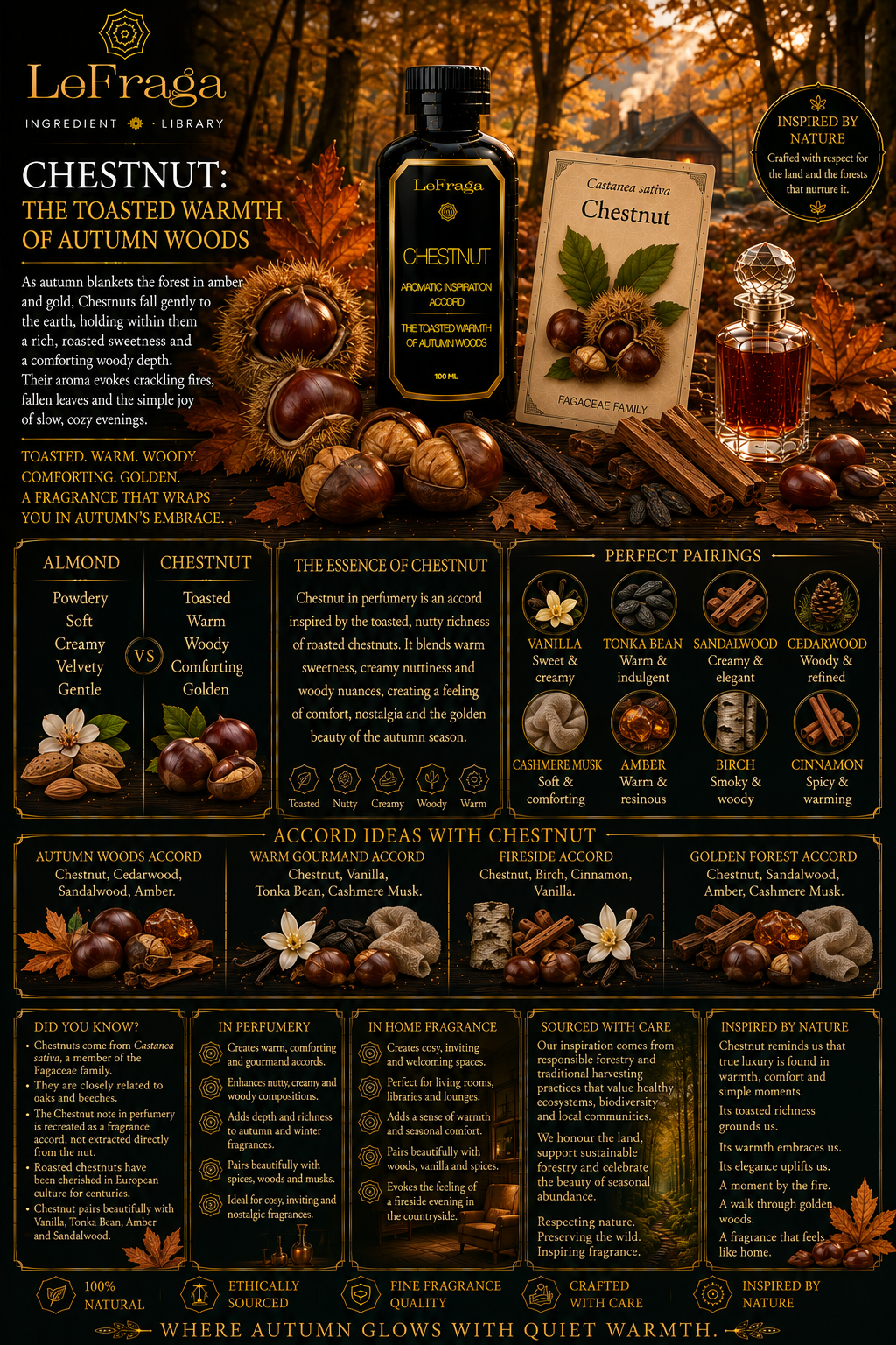 Chestnut: The Toasted Warmth of Autumn Woods