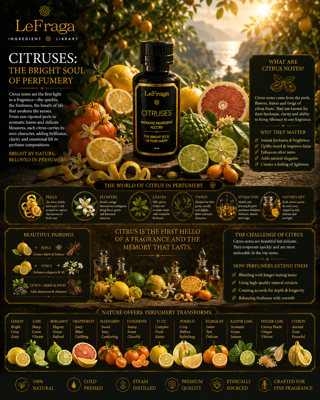 Citruses: The Bright Soul of Perfumery