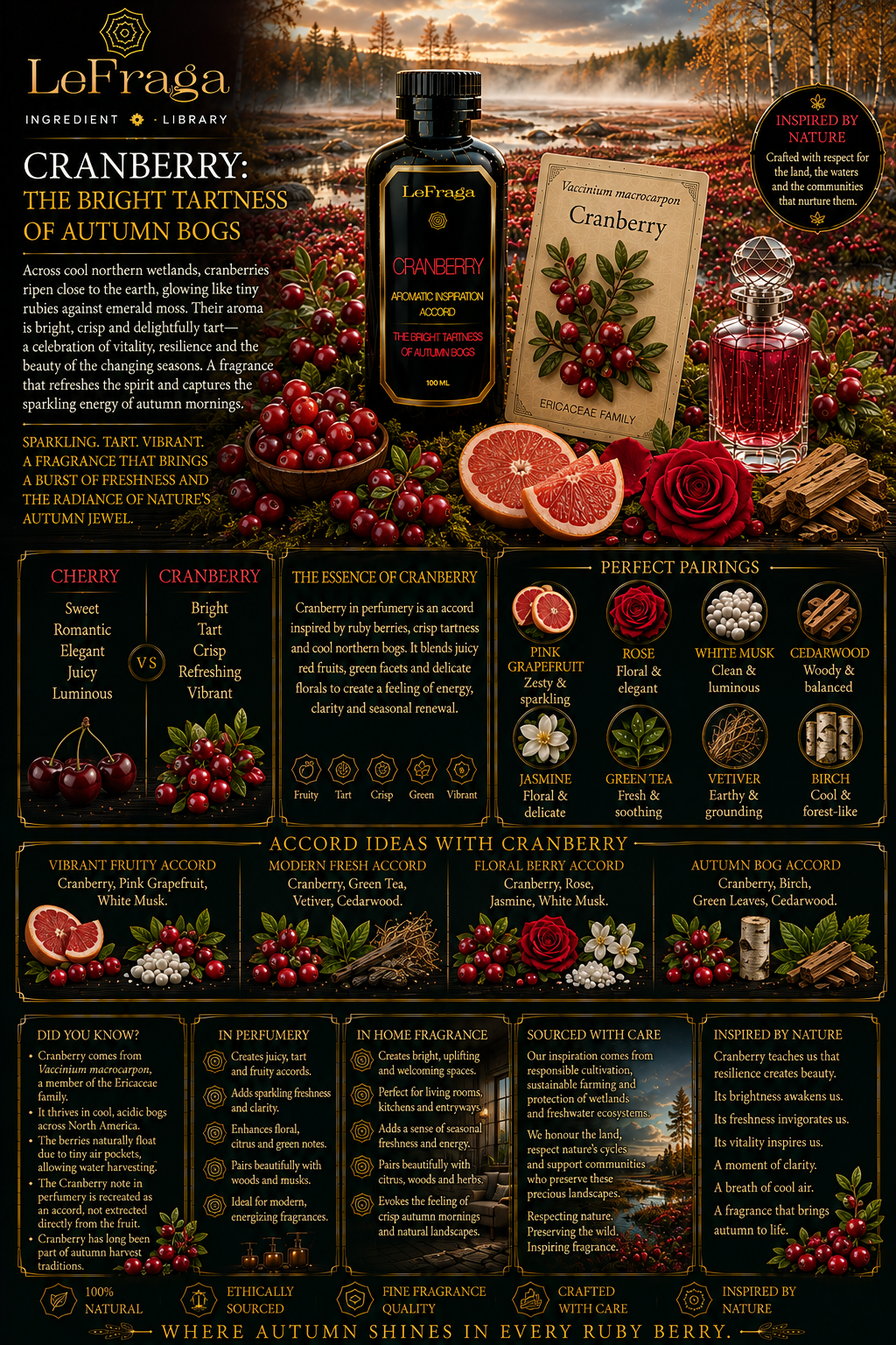 Cranberry: The Bright Tartness of Autumn Bogs