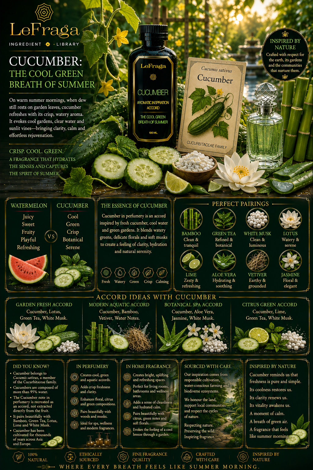 Cucumber: The Cool Green Breath of Summer