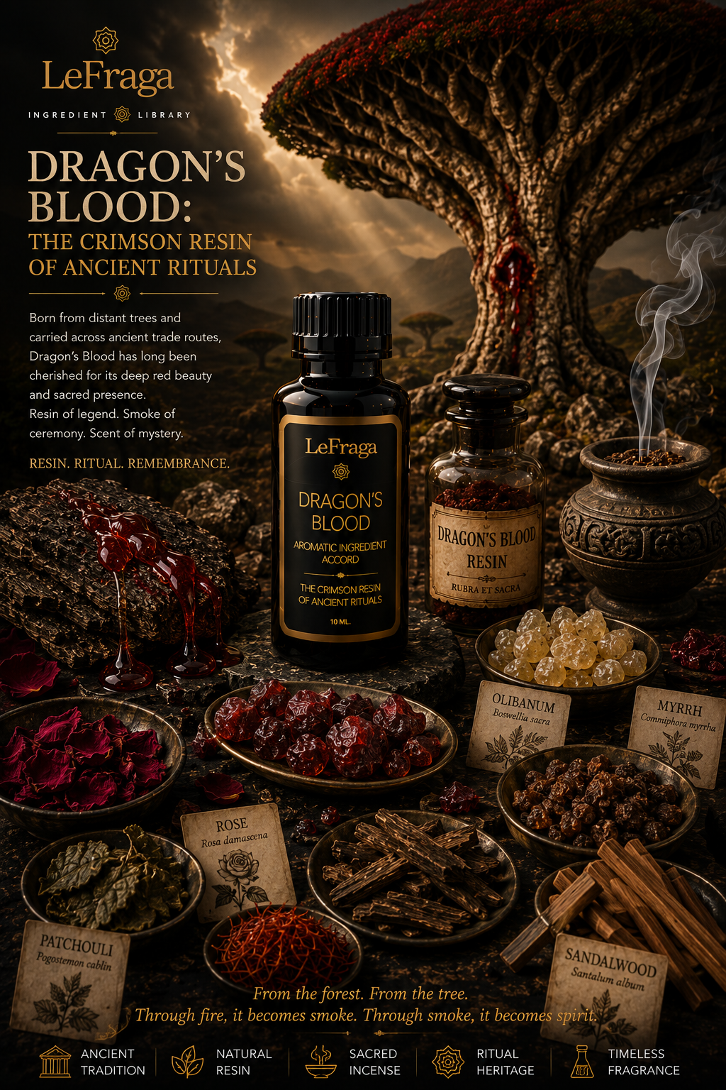 Dragon’s Blood: The Crimson Resin of Ancient Rituals