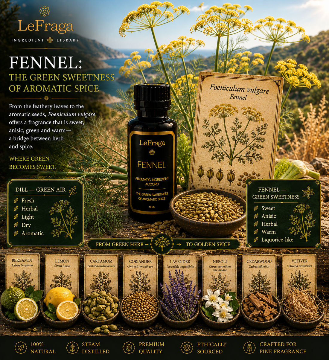 Fennel: The Green Sweetness of Aromatic Spice