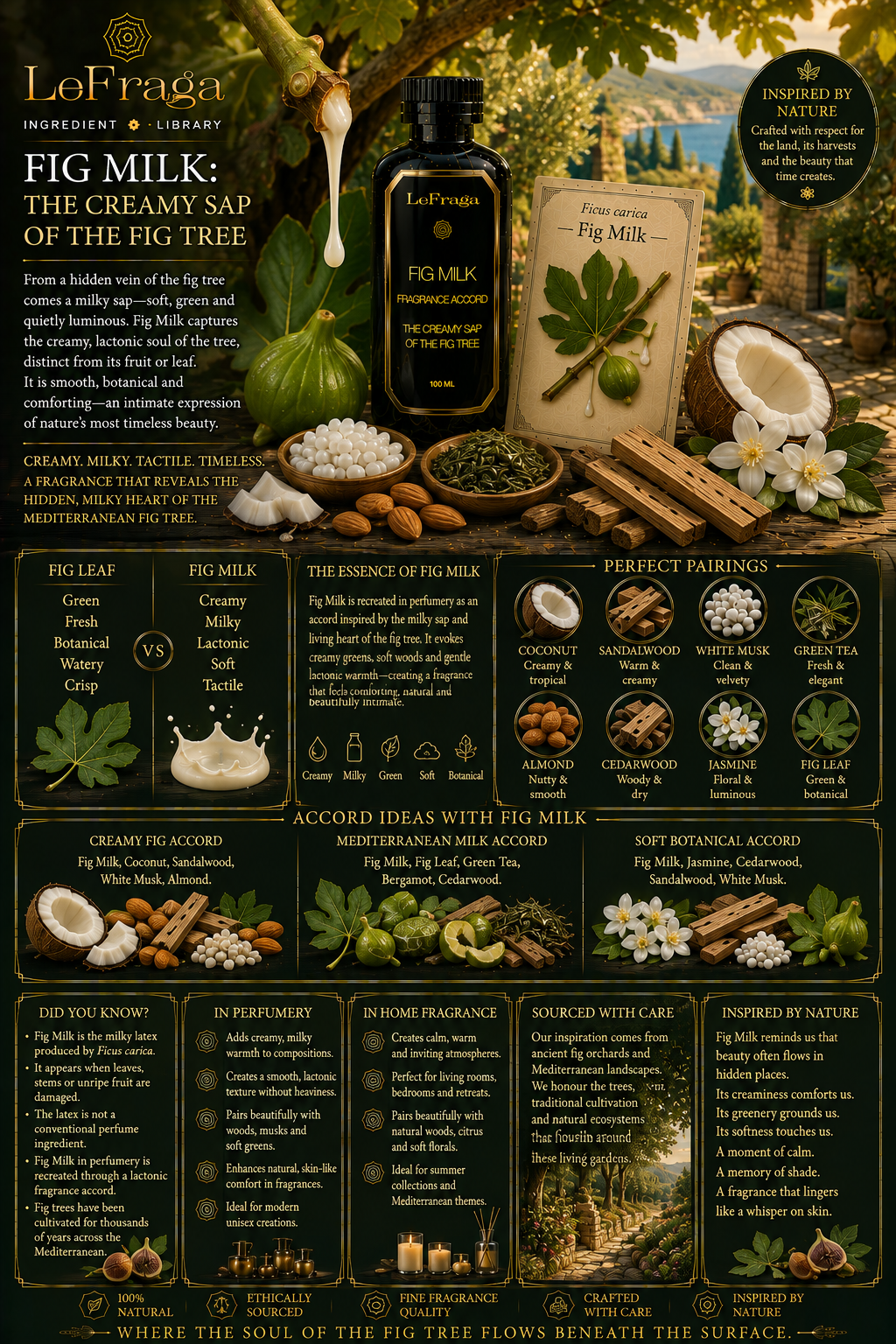 Fig Milk: The Creamy Sap of the Fig Tree