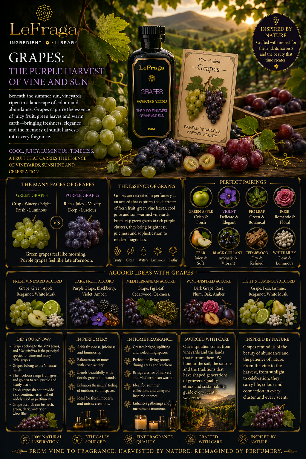 Grapes: The Purple Harvest of Vine and Sun