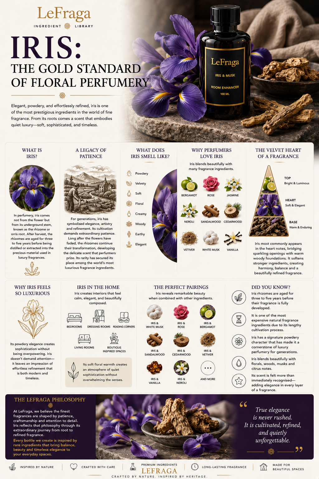 Iris: The Gold Standard of Floral Perfumery