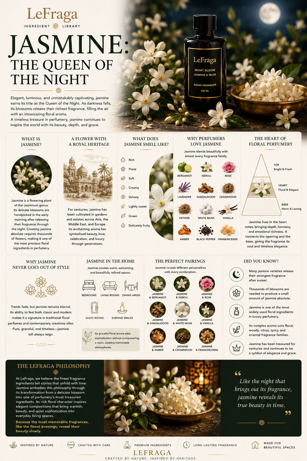 Jasmine: The Queen of the Night