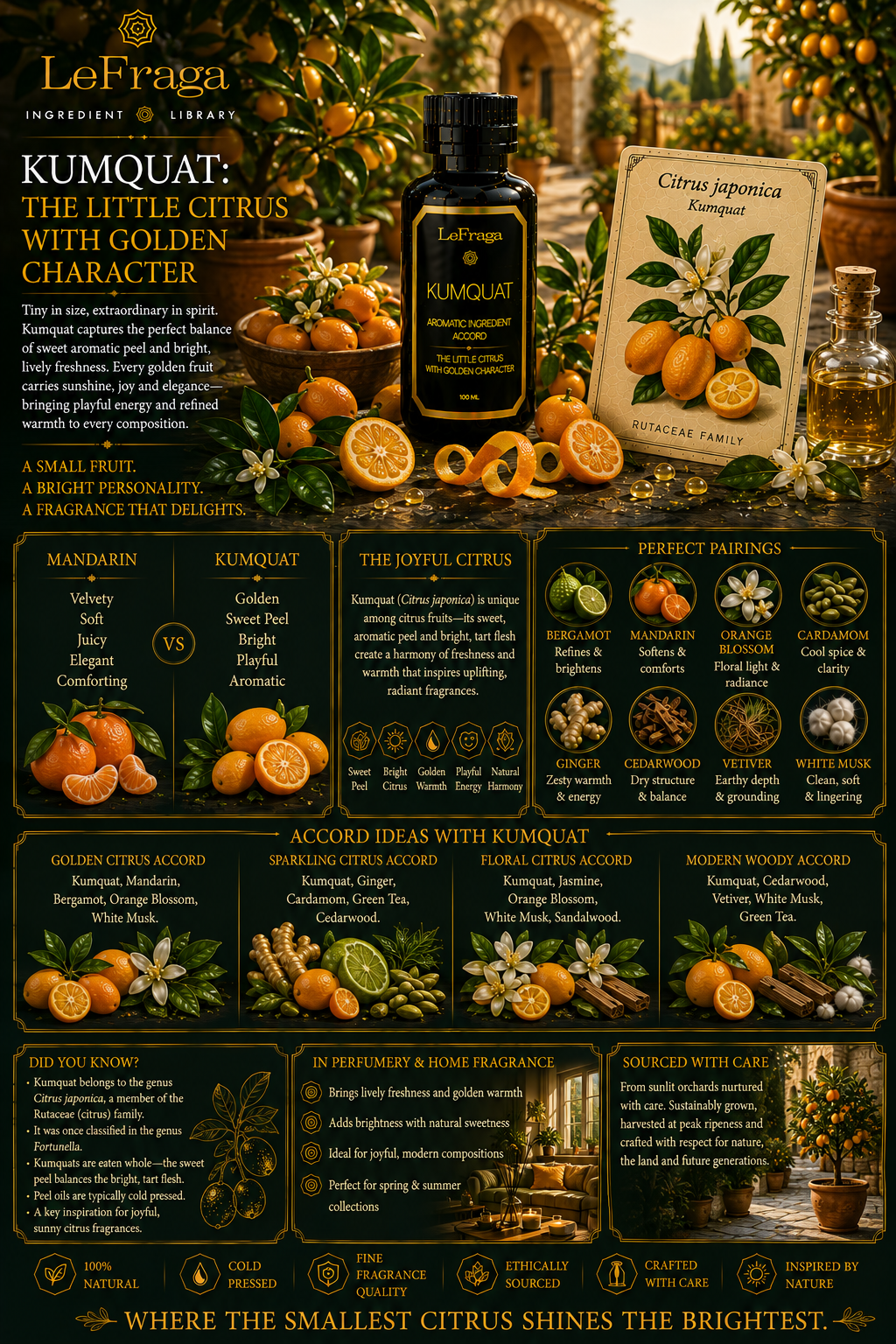 Kumquat: The Little Citrus with Golden Character