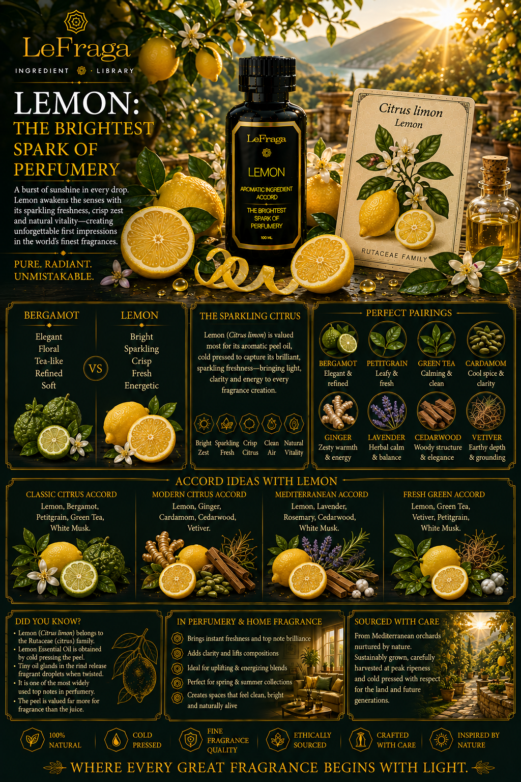 Lemon: The Brightest Spark of Perfumery
