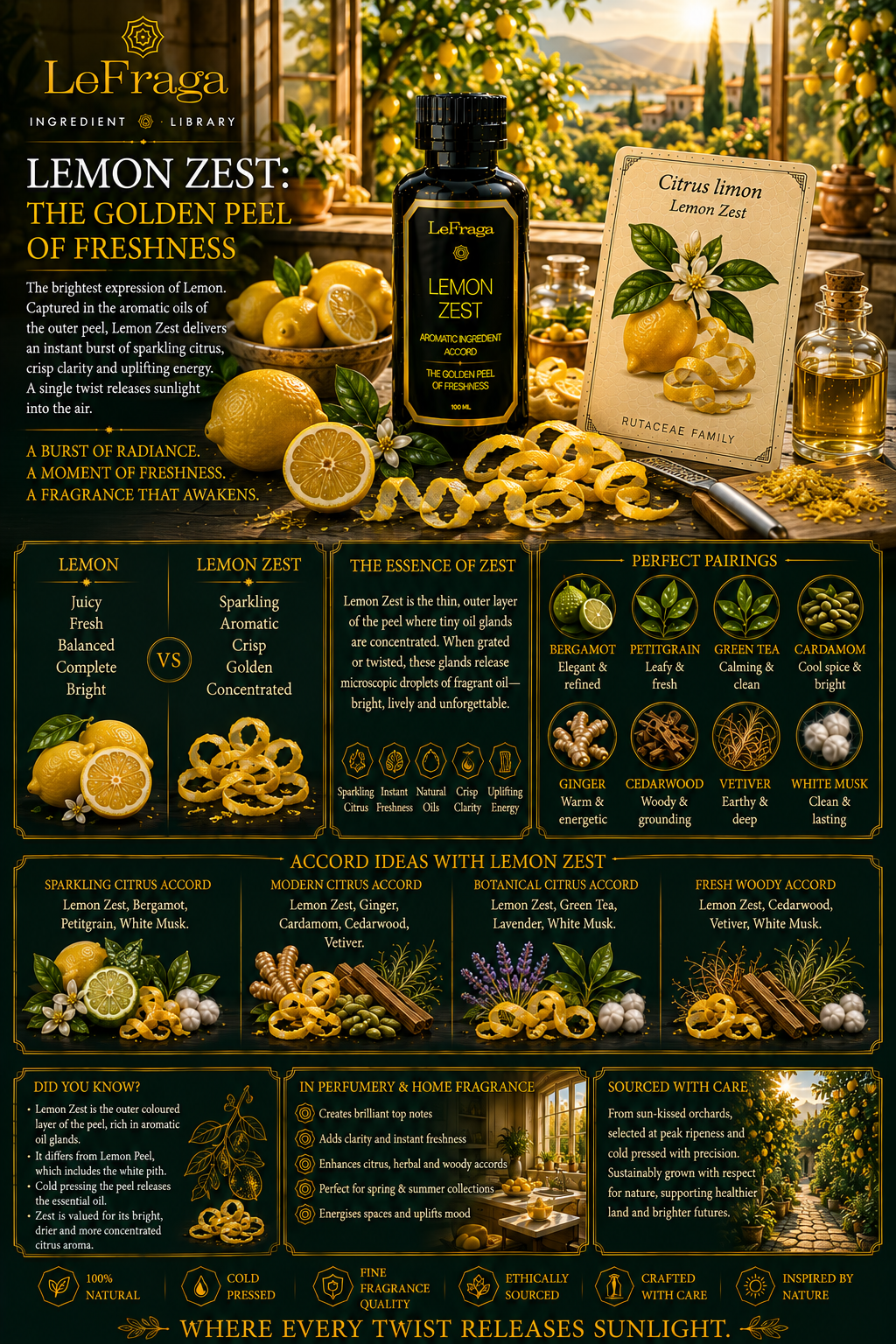 Lemon Zest: The Golden Peel of Freshness