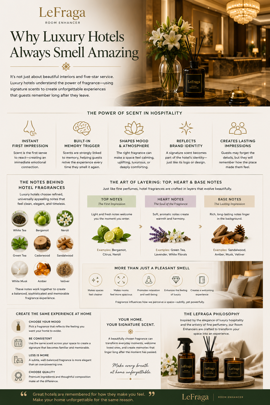Why Luxury Hotels Always Smell Amazing