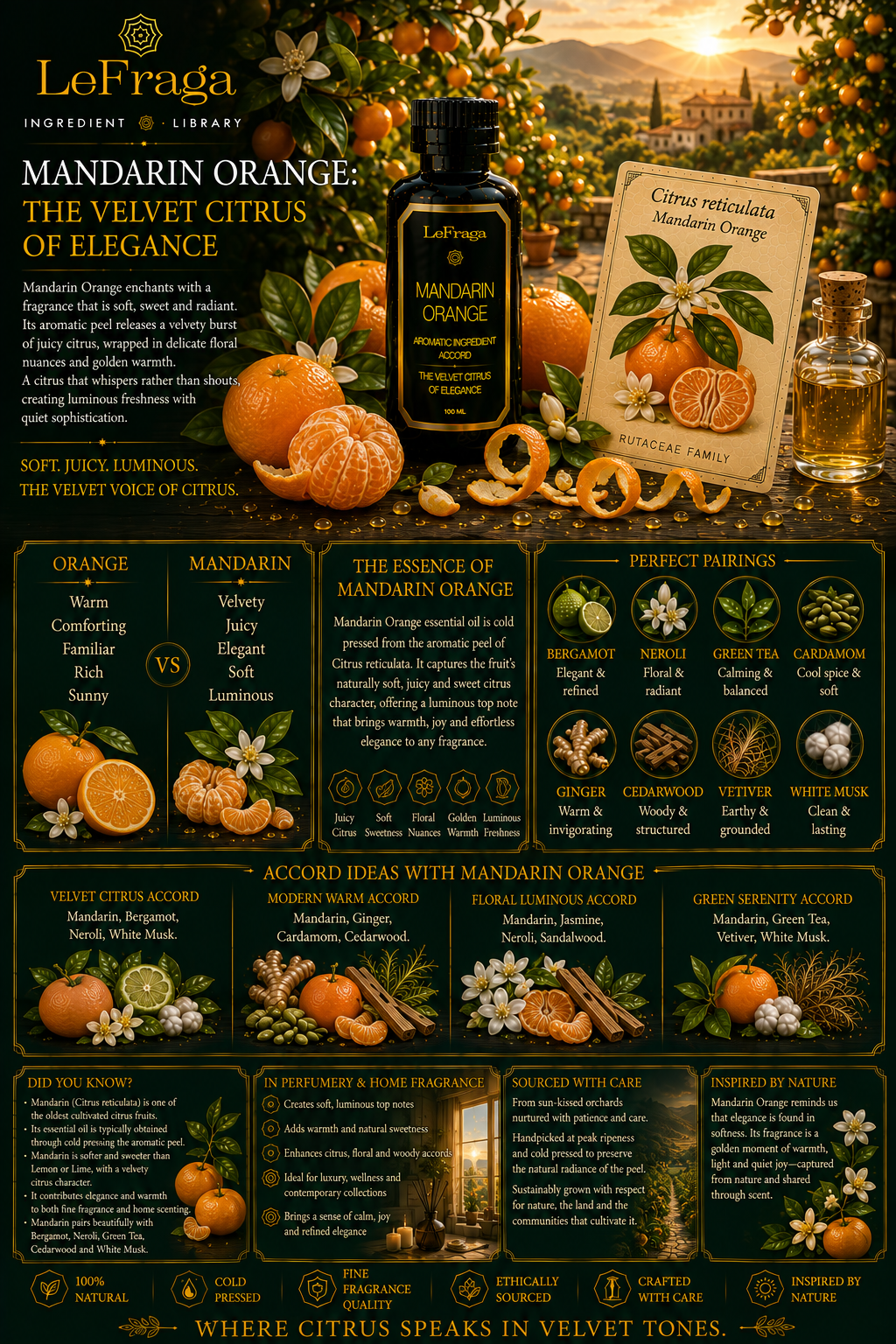 Mandarin Orange: The Velvet Citrus of Elegance