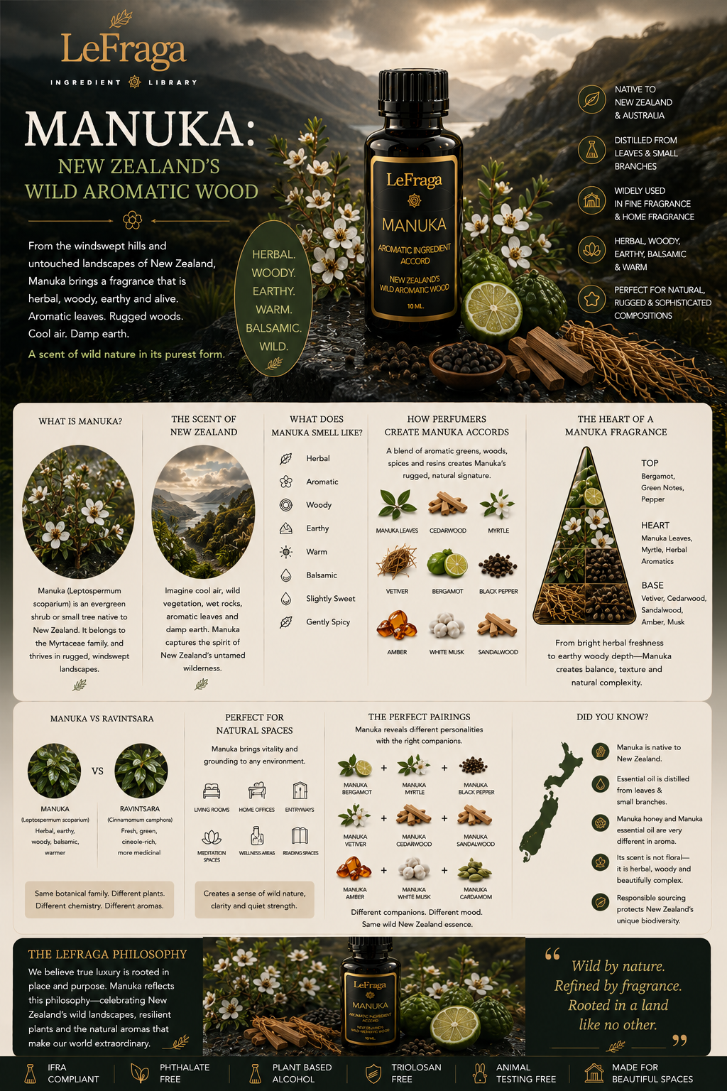 Manuka: New Zealand's Wild Aromatic Wood
