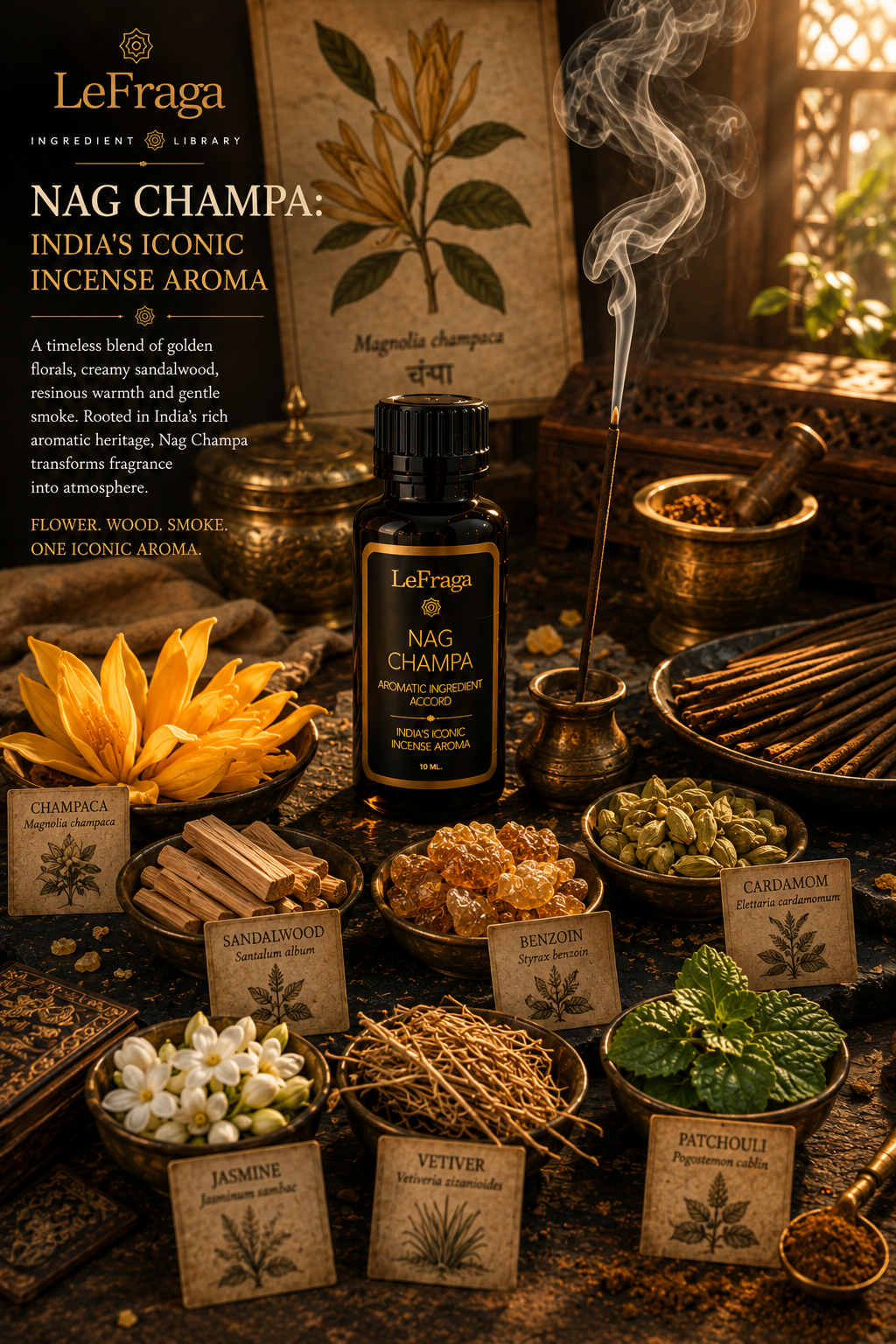 Nag Champa: India's Iconic Incense Aroma