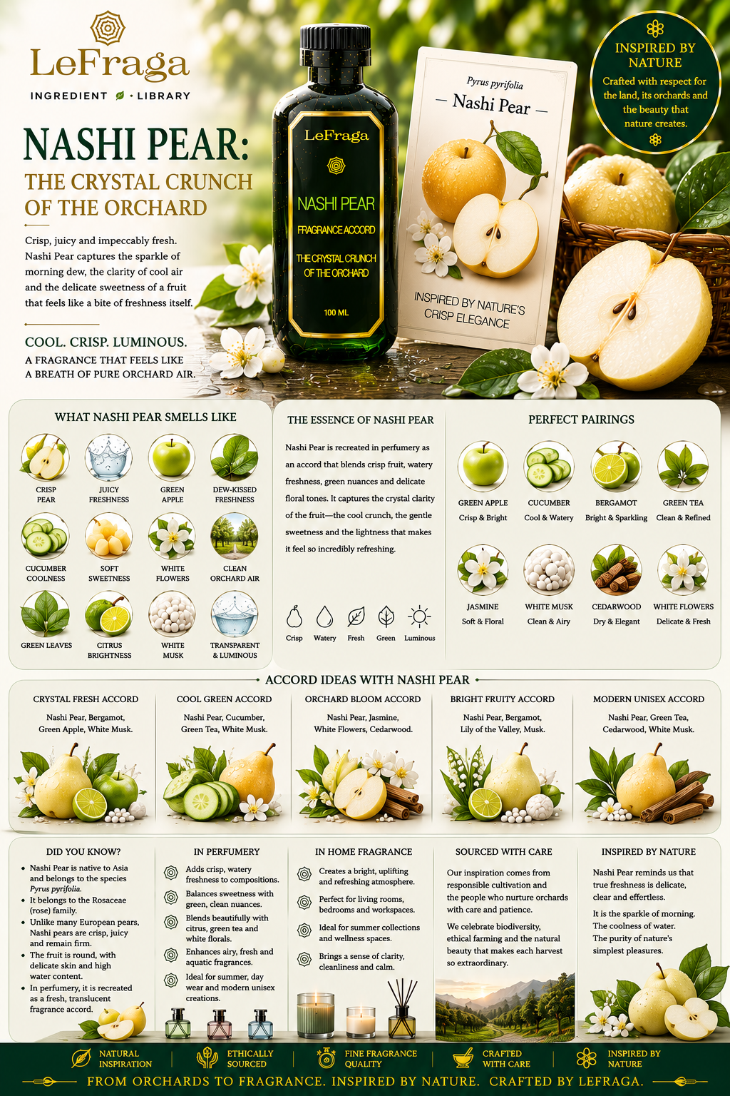 Nashi Pear: The Crystal Crunch of the Orchard