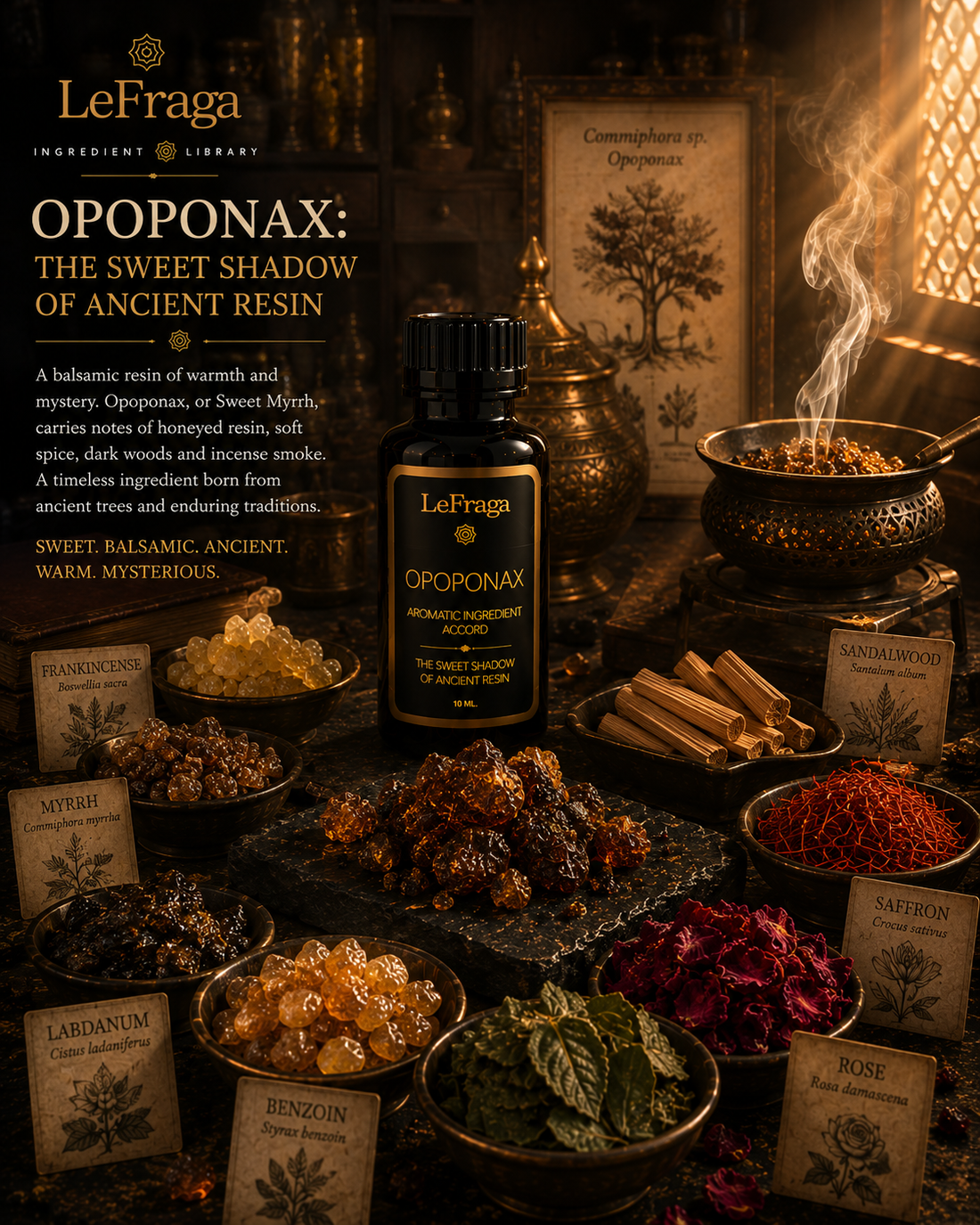 Opoponax: The Sweet Shadow of Ancient Resin
