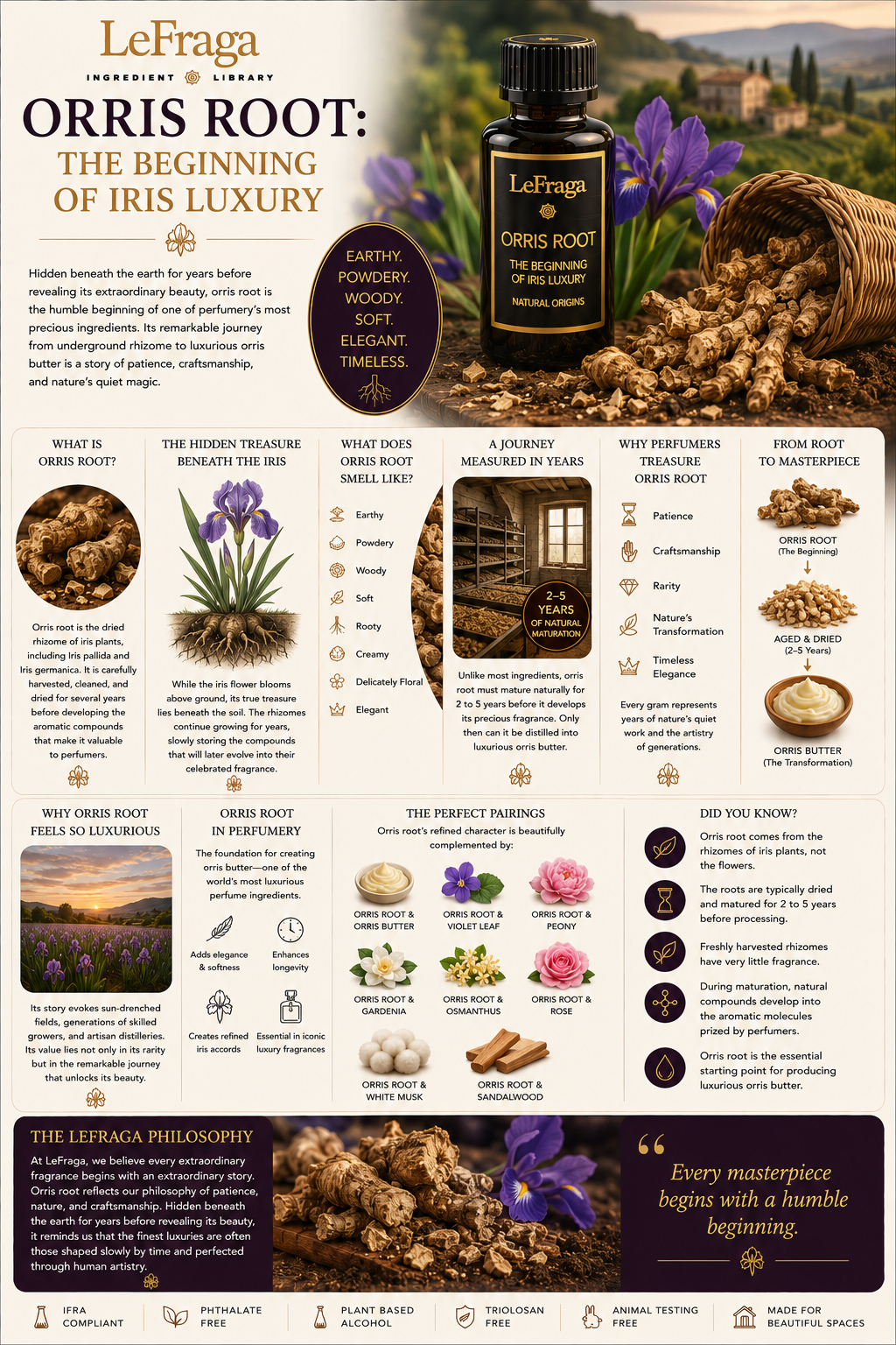 Orris Root: The Beginning of Iris Luxury