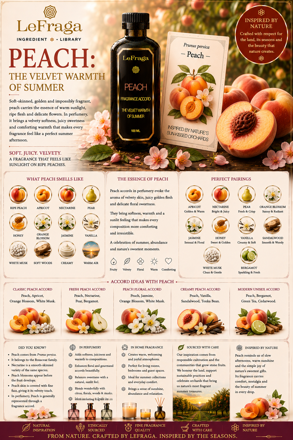 Peach: The Velvet Warmth of Summer