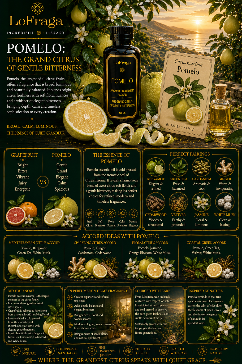 Pomelo: The Grand Citrus of Gentle Bitterness