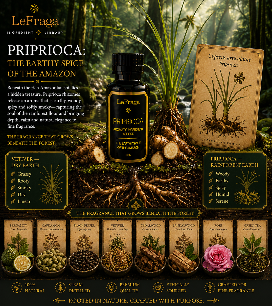 Priprioca: The Earthy Spice of the Amazon