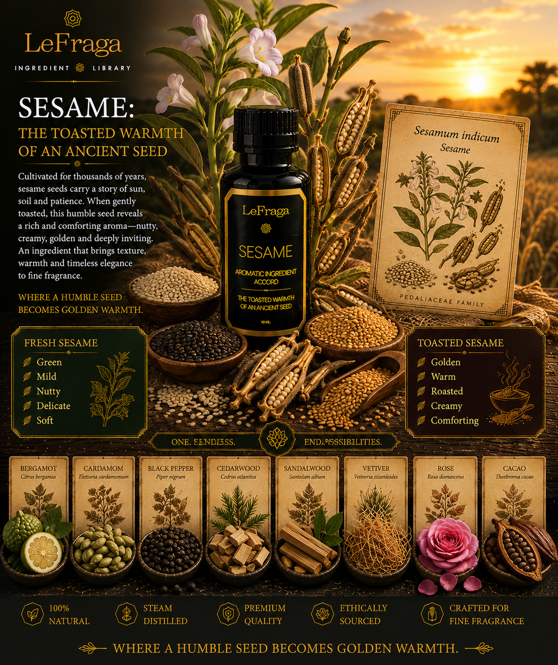 Sesame: The Toasted Warmth of an Ancient Seed