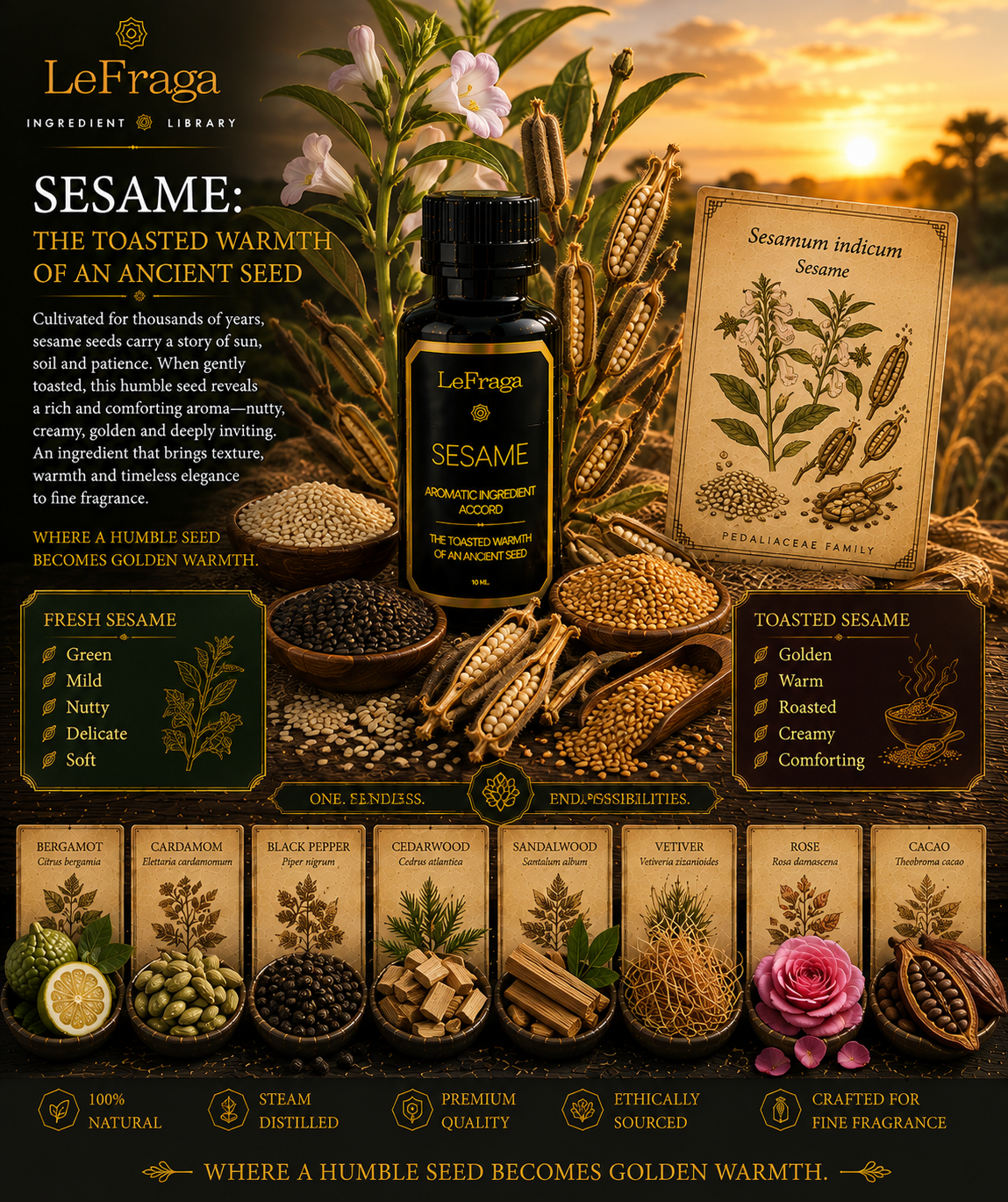 Sesame: The Toasted Warmth of an Ancient Seed