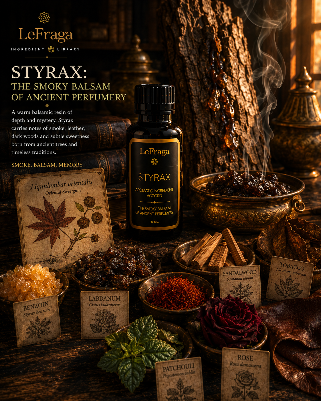 Styrax: The Smoky Balsam of Ancient Perfumery