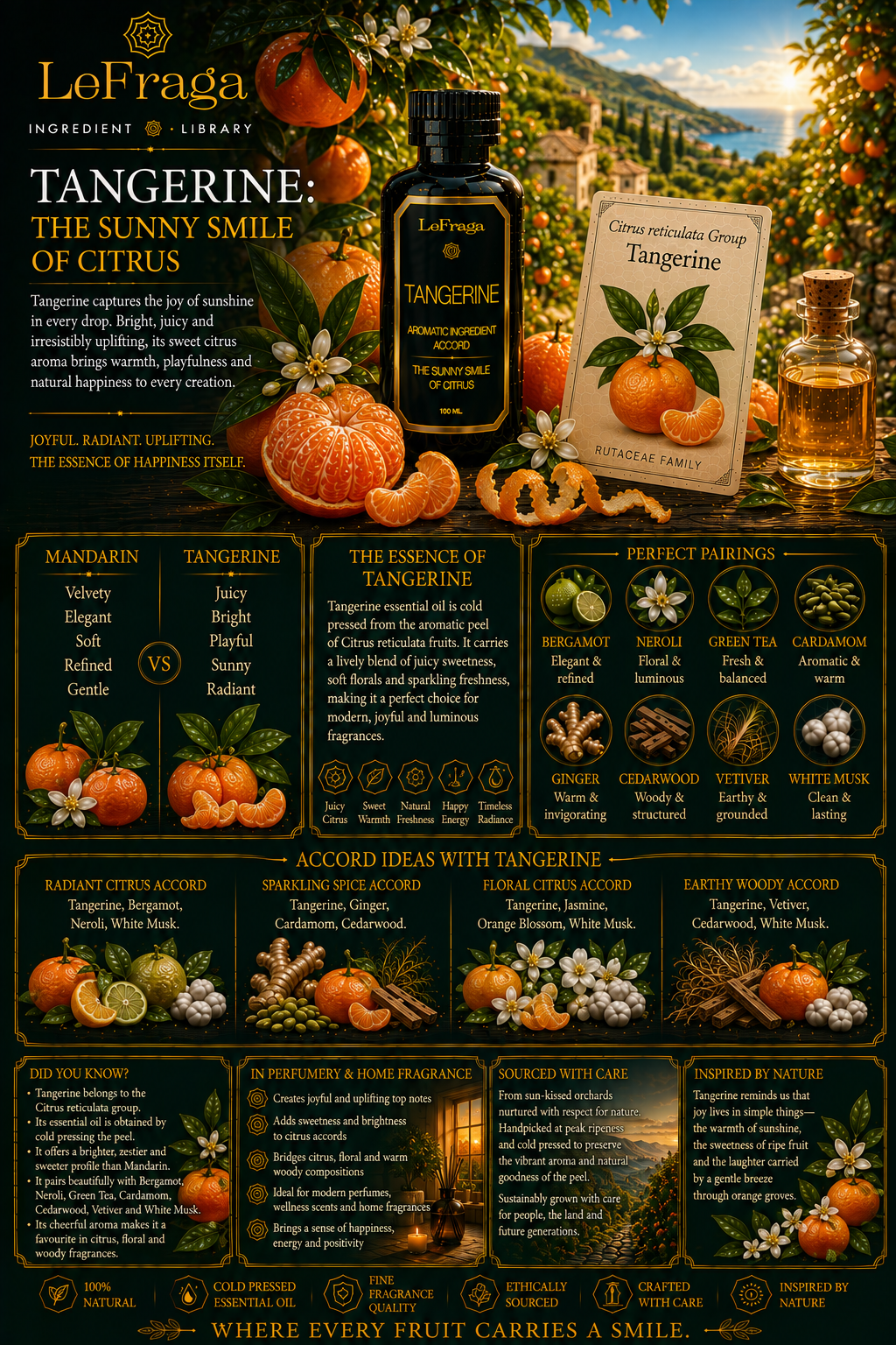 Tangerine: The Sunny Smile of Citrus
