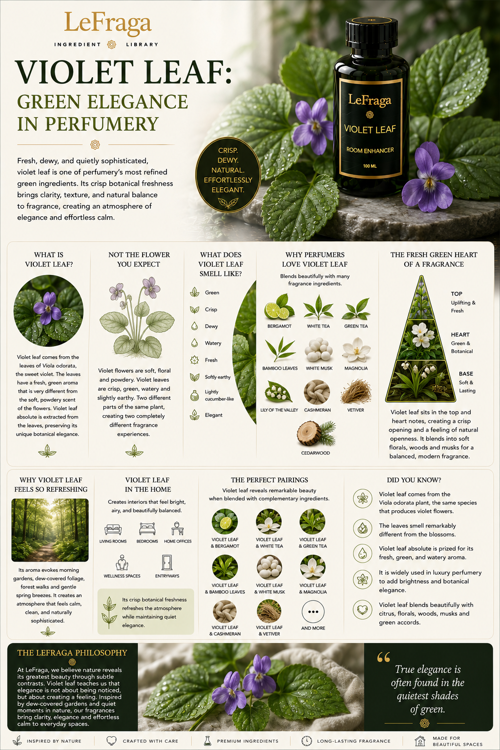 Violet Leaf: Green Elegance in Perfumery
