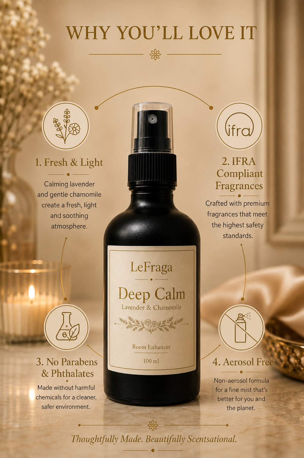 Deep Calm (Lavender & Chamomile)