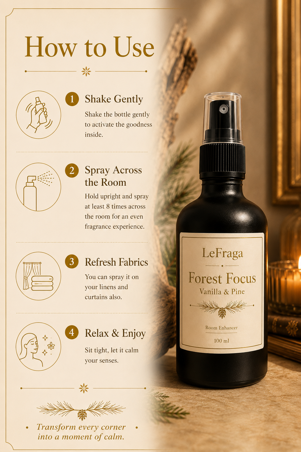 Forest Focus (Vanilla & Pine)
