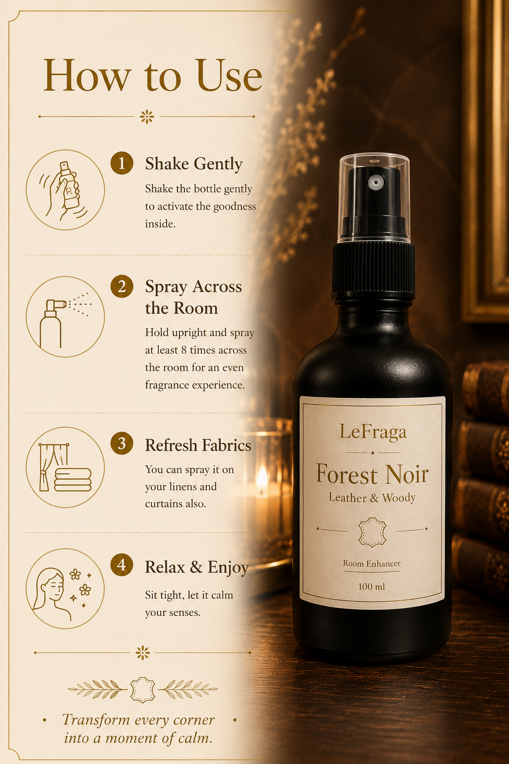 Forest Noir (Leather & Woody)