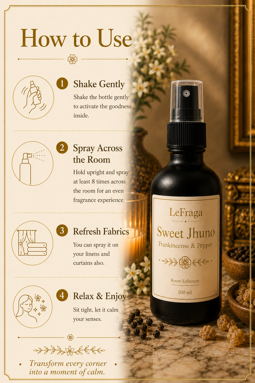 Sweet Jhuno (Frankincense & Pepper)